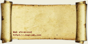 Irena Mišković vizit kartica